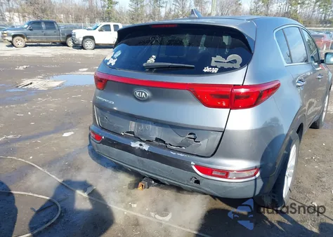 2017 Kia Sportage Lx z USA, uszkodzony, nr VIN KNDPM3AC0H7051224